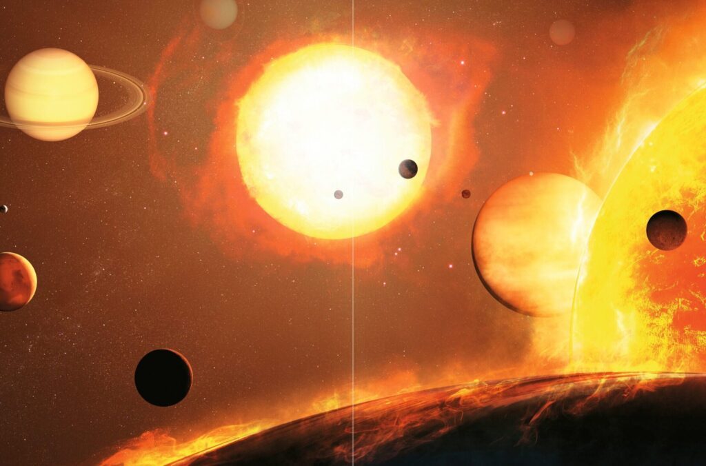 Combien de planètes comptent le système solaire ?