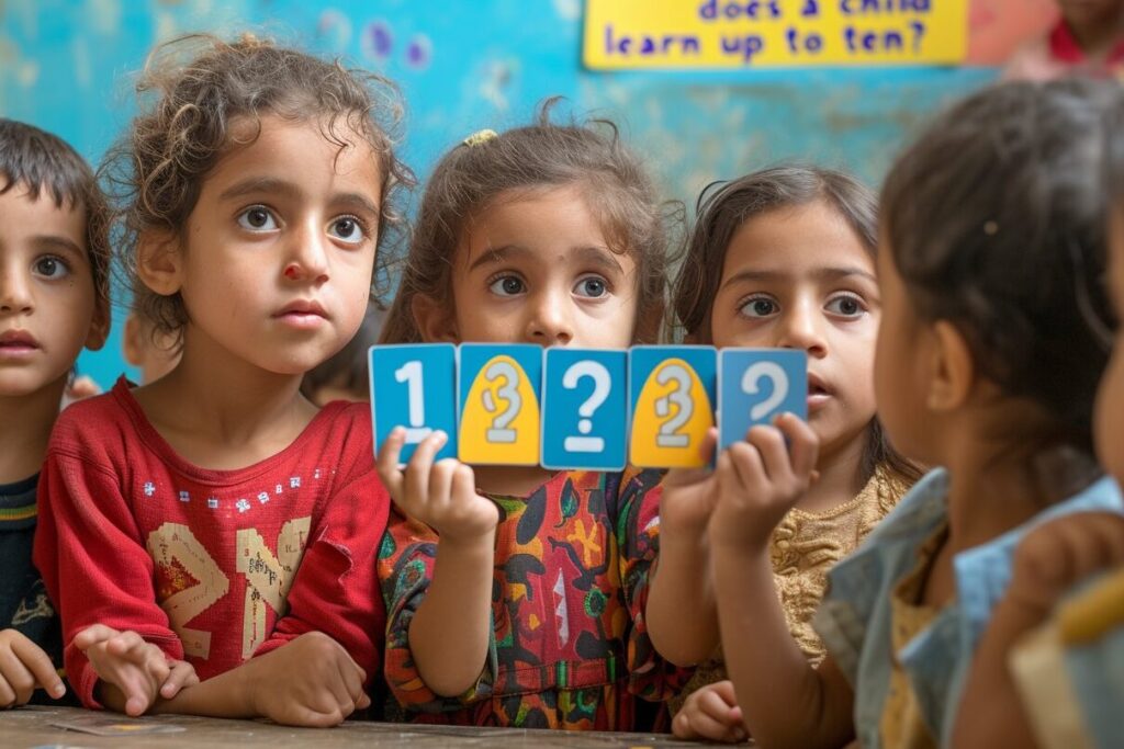 A partir de que age un enfant sait compter jusqu’à 10 ?