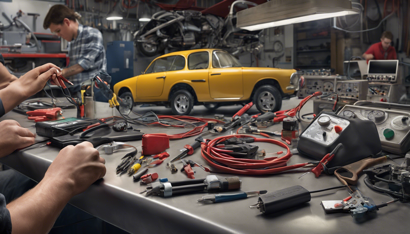 découvrez notre formation électricien auto complète : apprenez les compétences essentielles, les techniques modernes et les réglementations nécessaires pour exceller dans le domaine de l'électricité automobile. un parcours adapté pour réussir votre carrière.