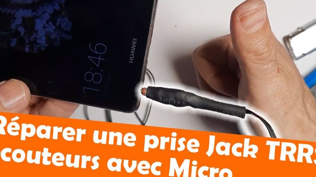 Comment réparer une prise jack cassée ?