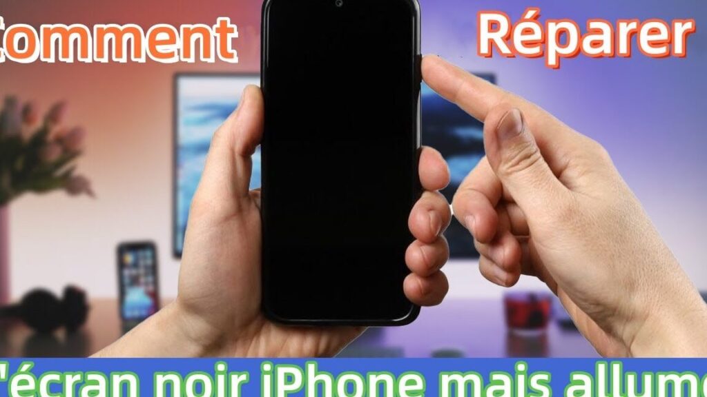 Pourquoi l’écran de mon iPhone 12 est-il noir et comment le réparer ?