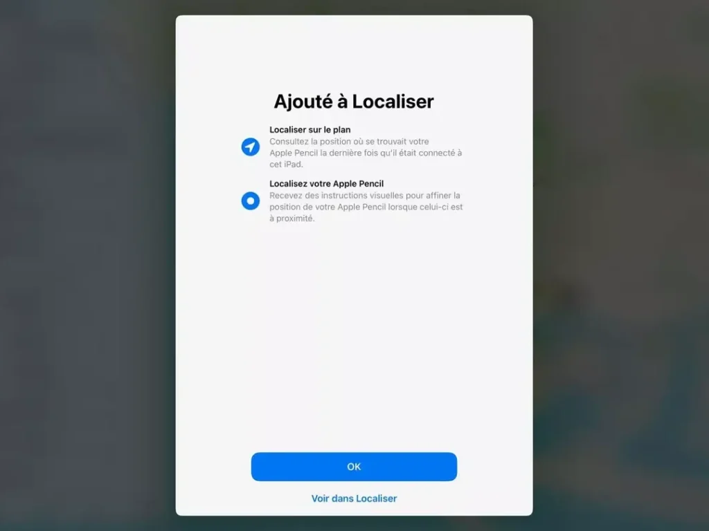 Comment localiser votre Apple Pencil perdu ?