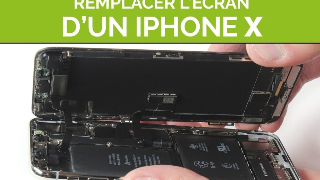 Comment ouvrir et réparer soi-même son iPhone X ?