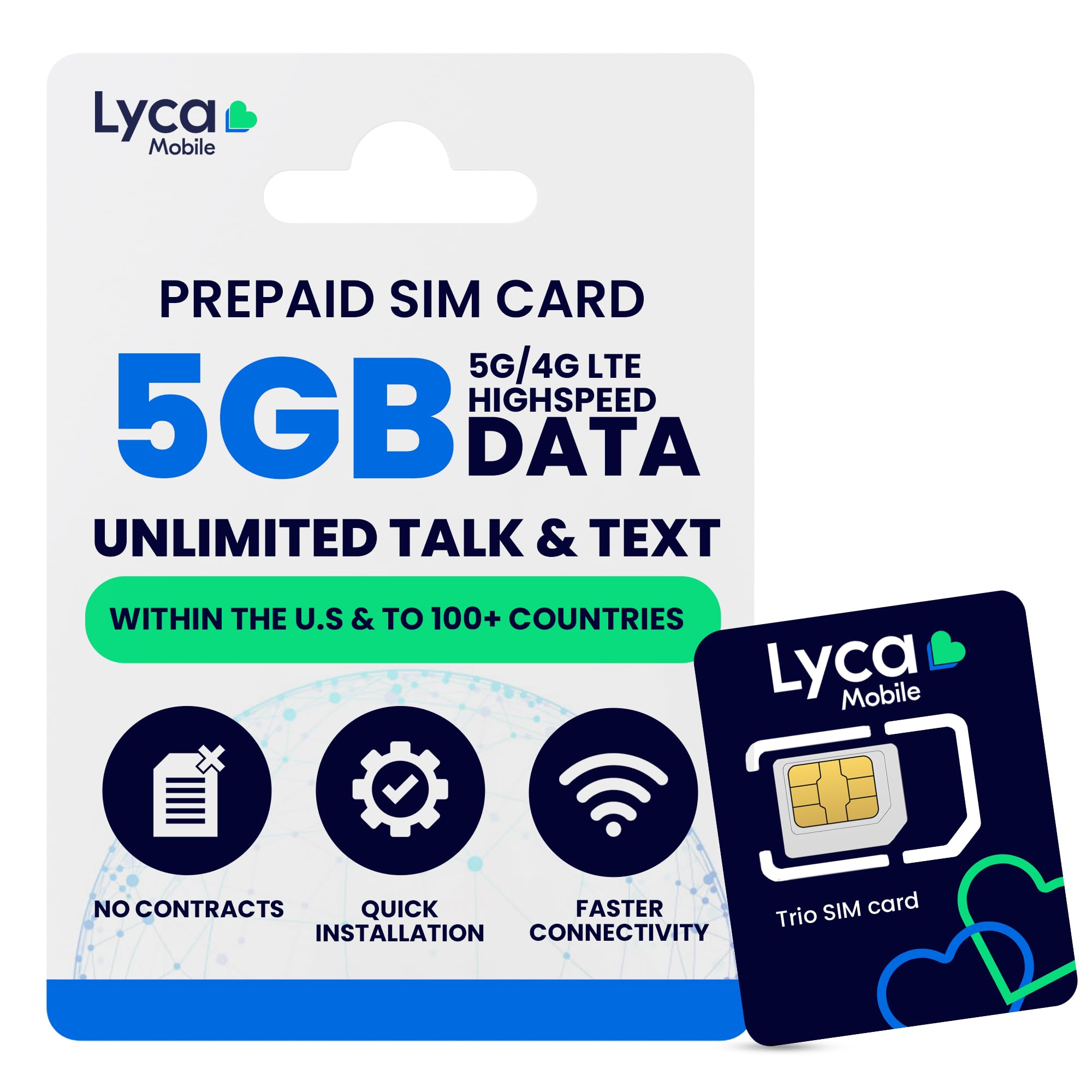 Carte SIM Lycamobile USA illimité