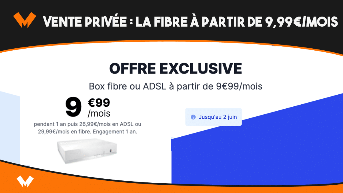 Comparatif box internet en vente privée