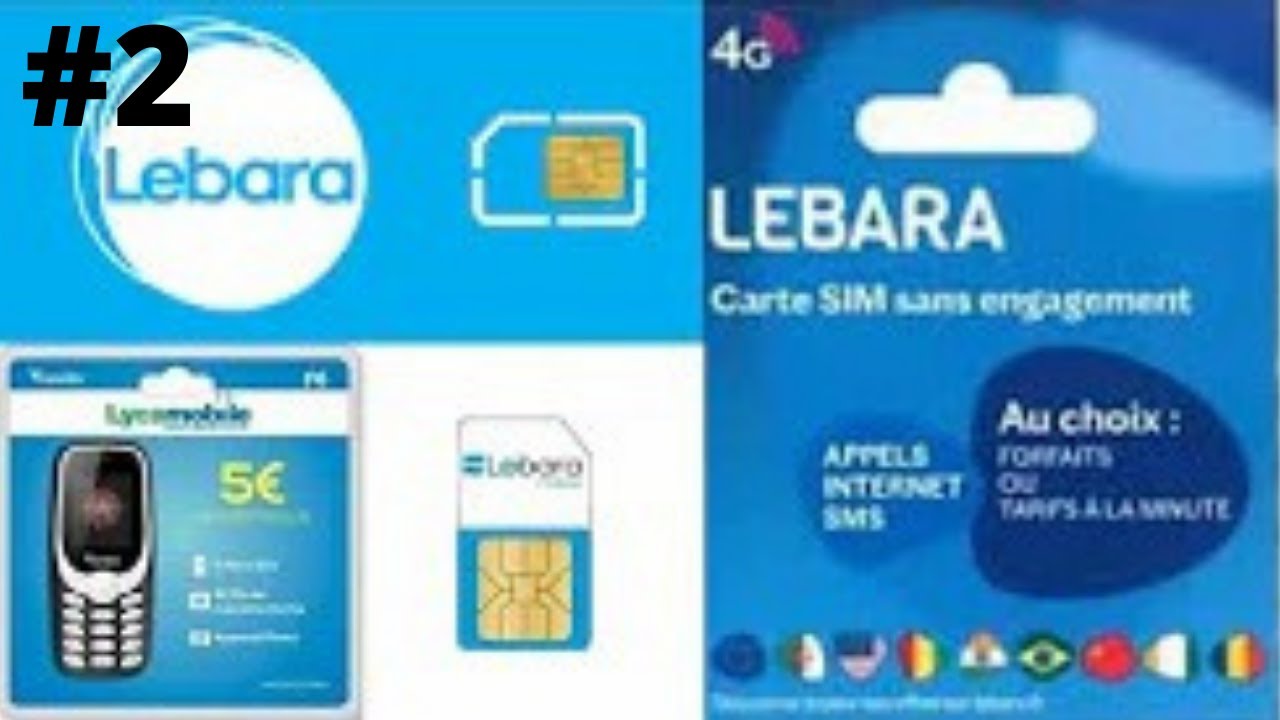 Etapes pour recharger Lebara Mobile