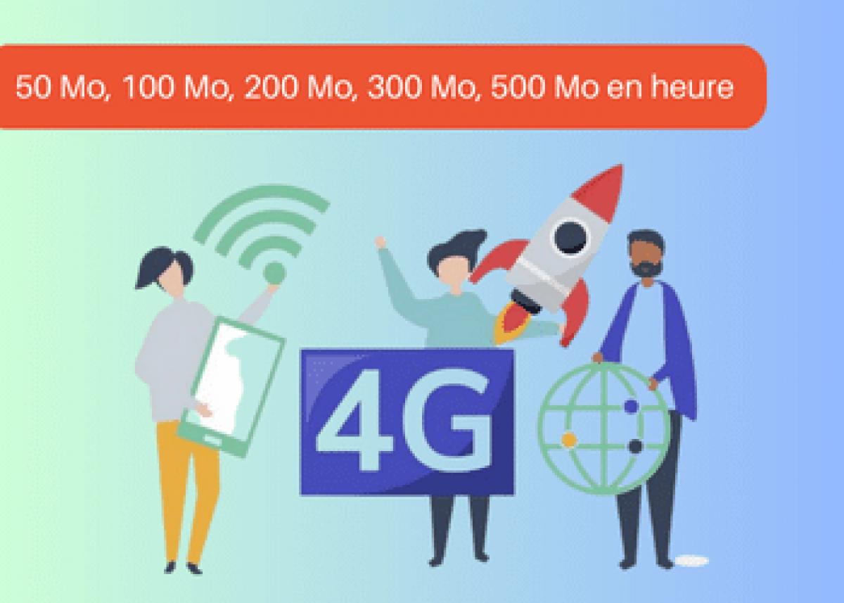 Infographie consommation données mobile