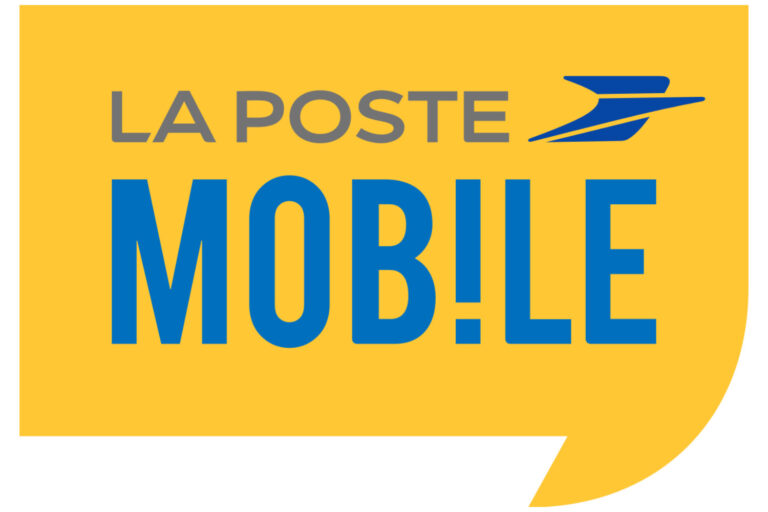 Logo officiel de La Poste Mobile illustrant l'offre internet