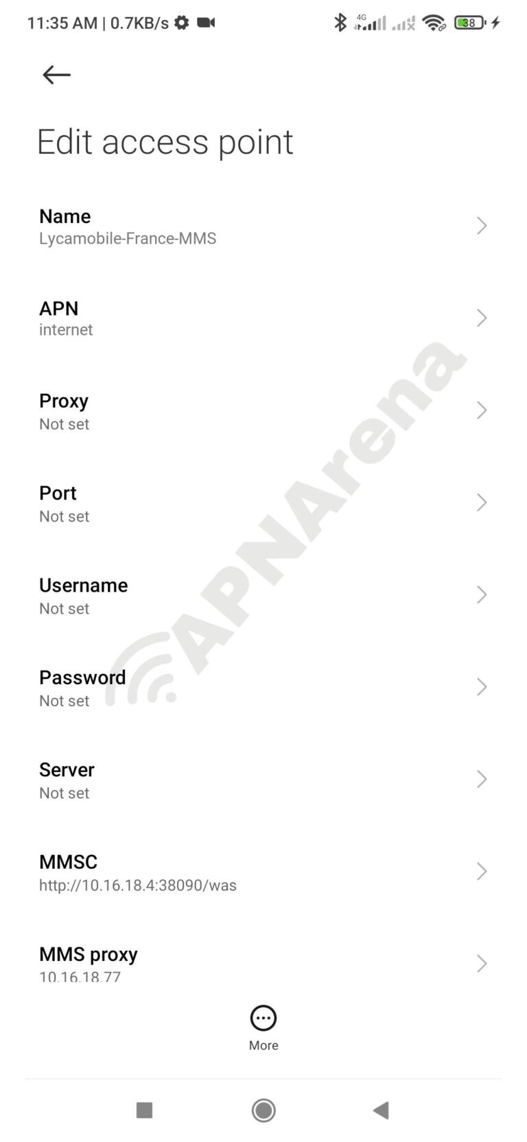 Réglages internet Lycamobile France pour Android et iPhone – configuration APN 2025