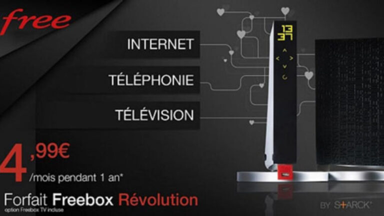 Offre promotionnelle Freebox Révolution lors d’une vente privée exclusive