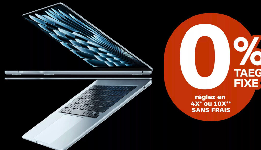 Comment acheter un MacBook en paiement 10 fois sans frais ?