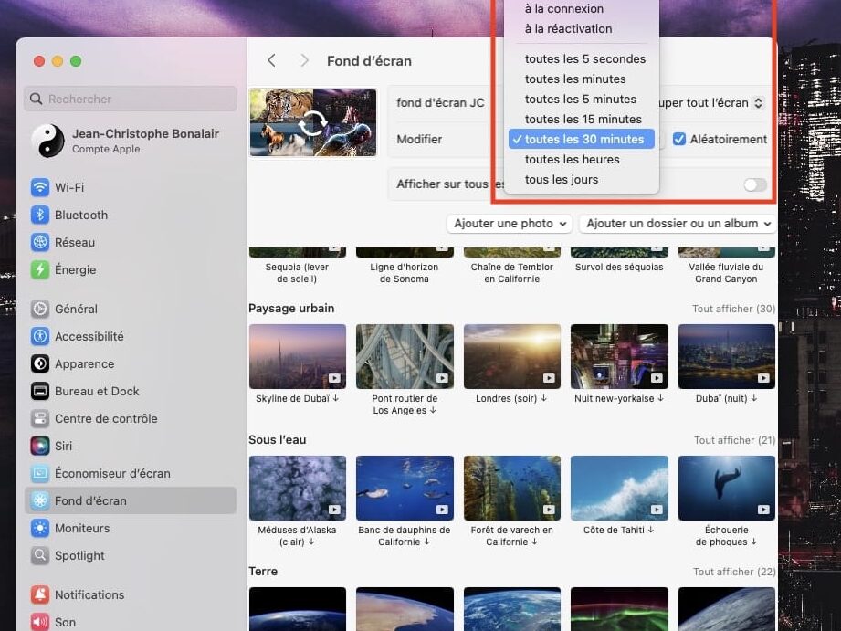 Comment changer facilement votre fond d’écran sur Mac?