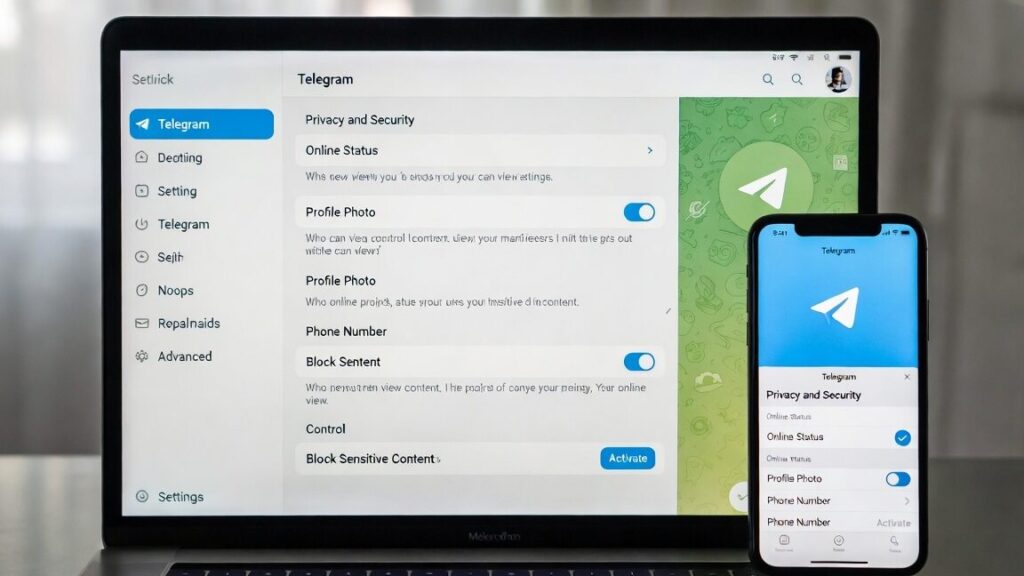 Comment débloquer le contenu sensible sur Telegram ?