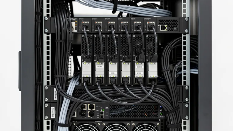Switch monté en rack