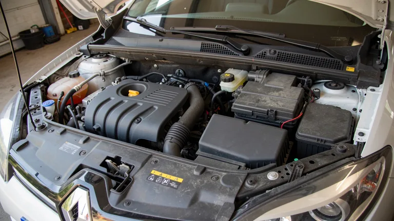 Compartiment moteur de Mégane 3