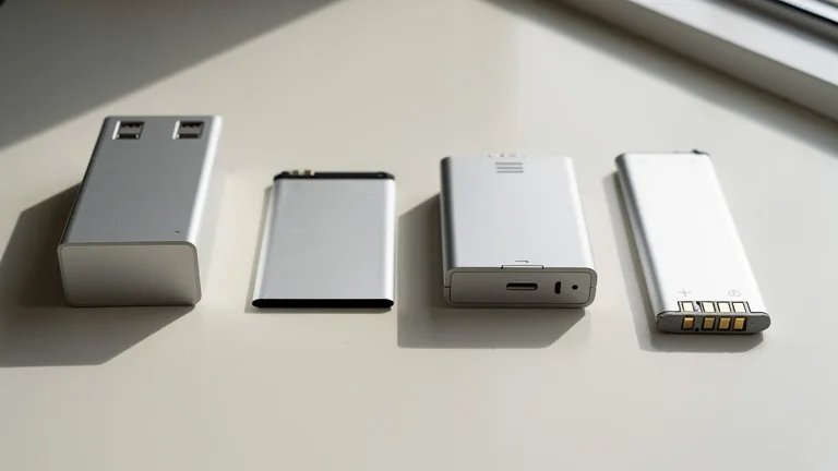 Formats de piles rectangulaires
