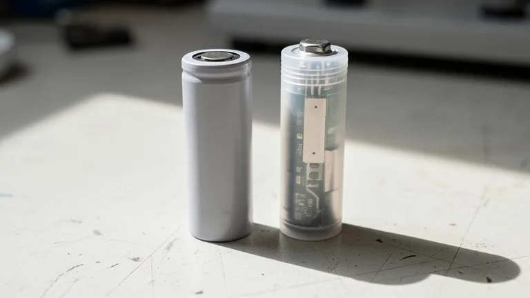 Batterie 18650 protégée et non protégée