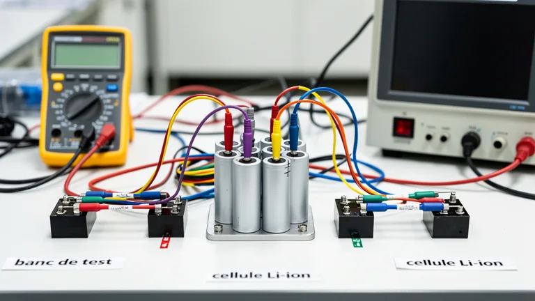 Test technique de batteries lithium
