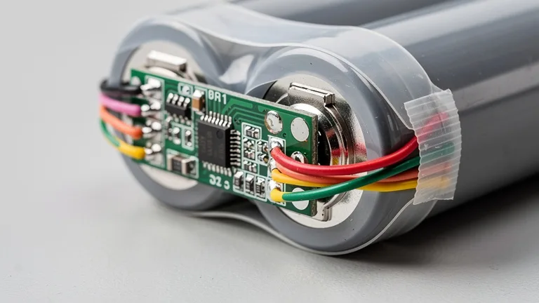 BMS sur pack Li-ion 2S