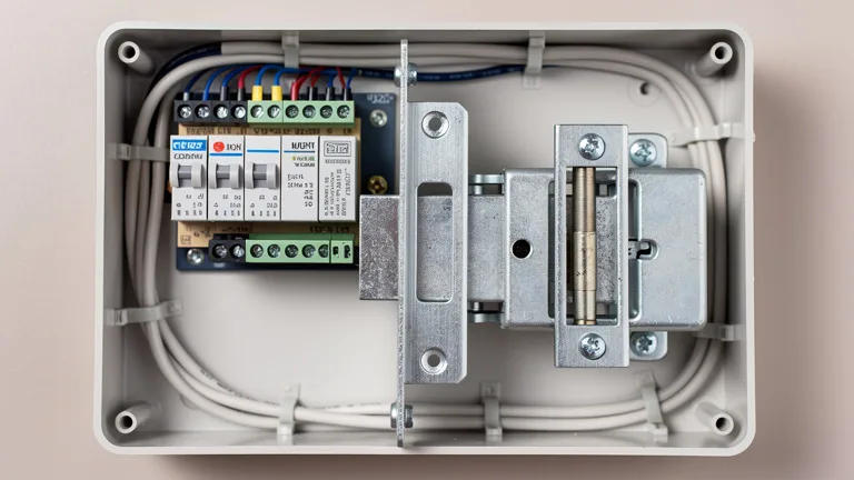 Gâche électrique pour interphone