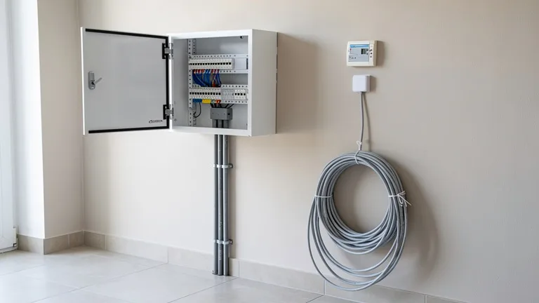 Préparation du raccordement fibre à domicile