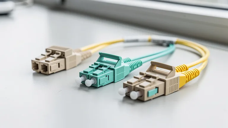 Connecteurs fibre LC SC simplex et duplex